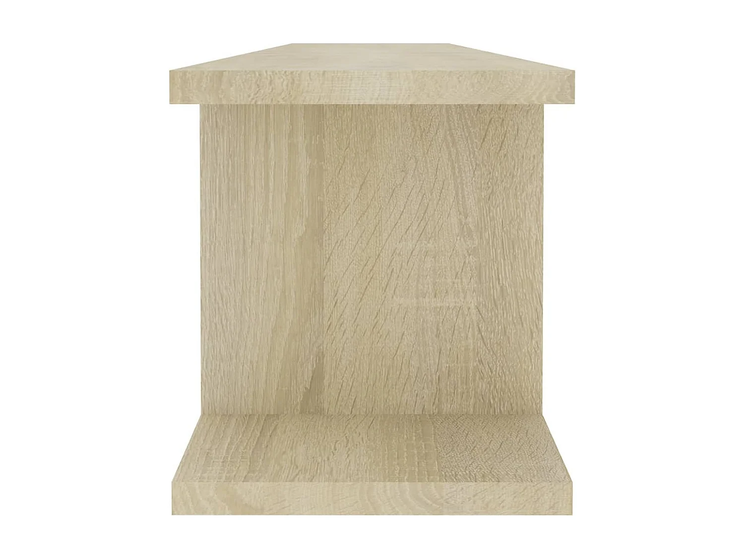estantes de pared de roble Sonoma de 90 x 18 x 20 cm, madera de ingeniería