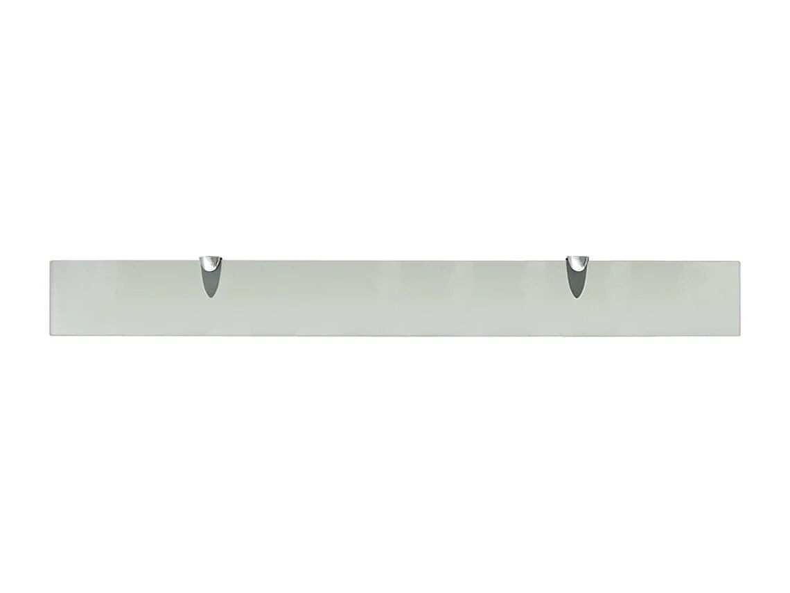 Étagères murales 2 pcs Verre 90 x 10 cm 8 mm