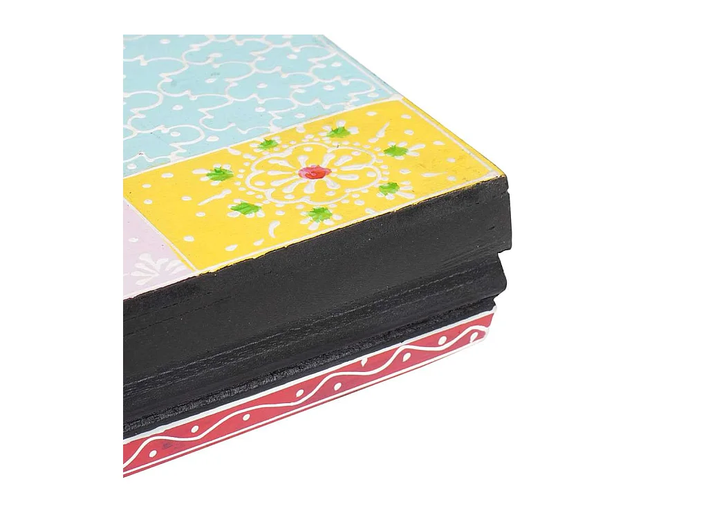 Wandplanken met plank 3 stuks Multicolor 100 x 20 x 6 cm