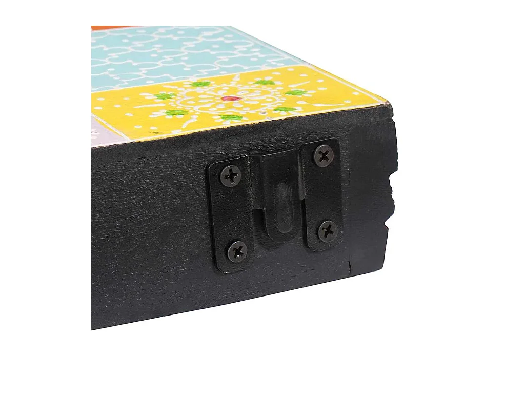 Wandplanken met plank 3 stuks Multicolor 100 x 20 x 6 cm