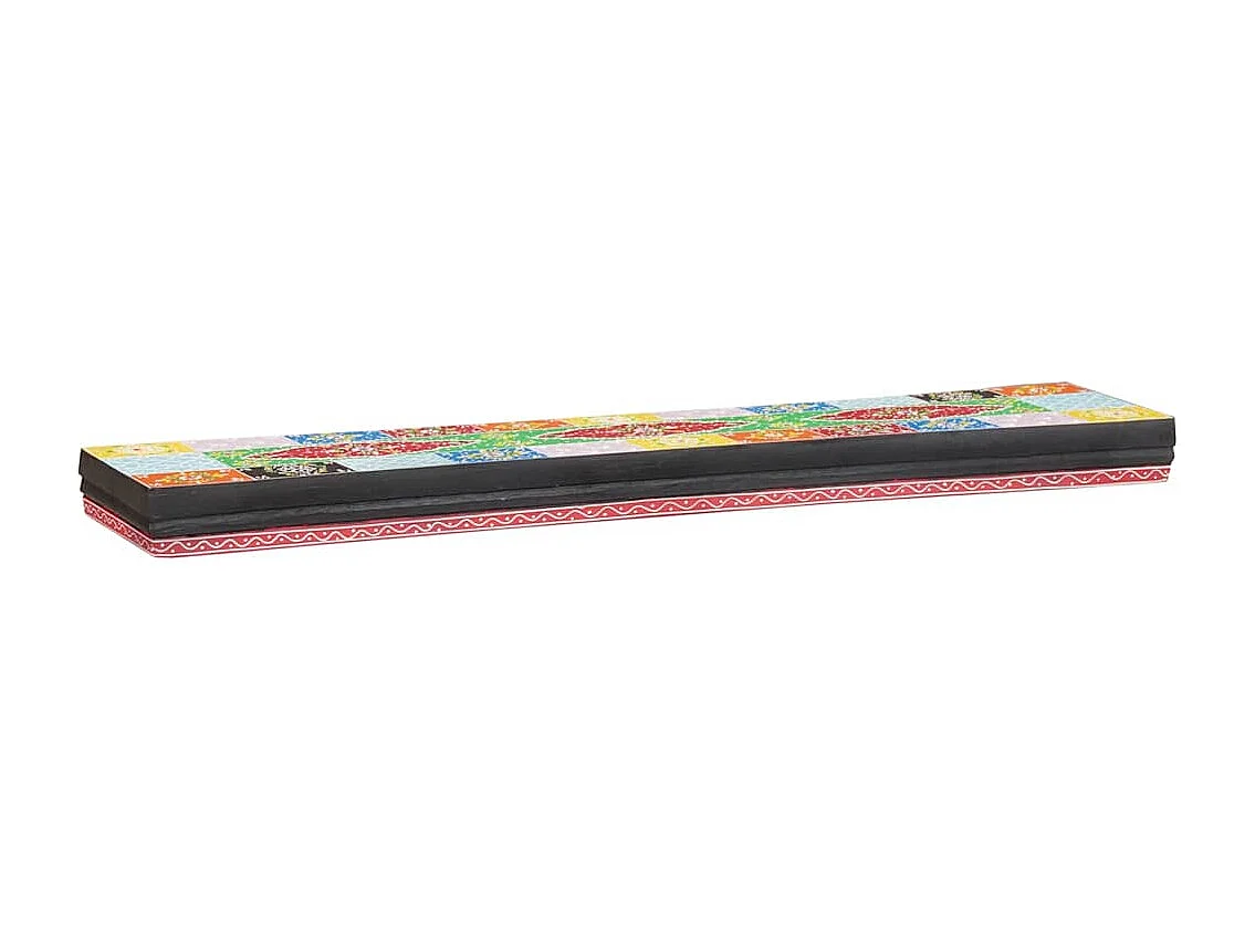 Étagères Murales avec étagère 3 pcs Multicolore 100 x 20 x 6 cm