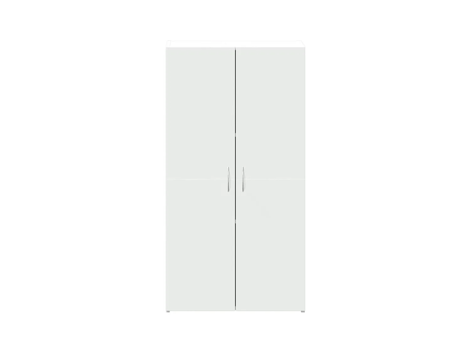 Armoire de classement blanc 60x32x115 cm bois d'ingénierie