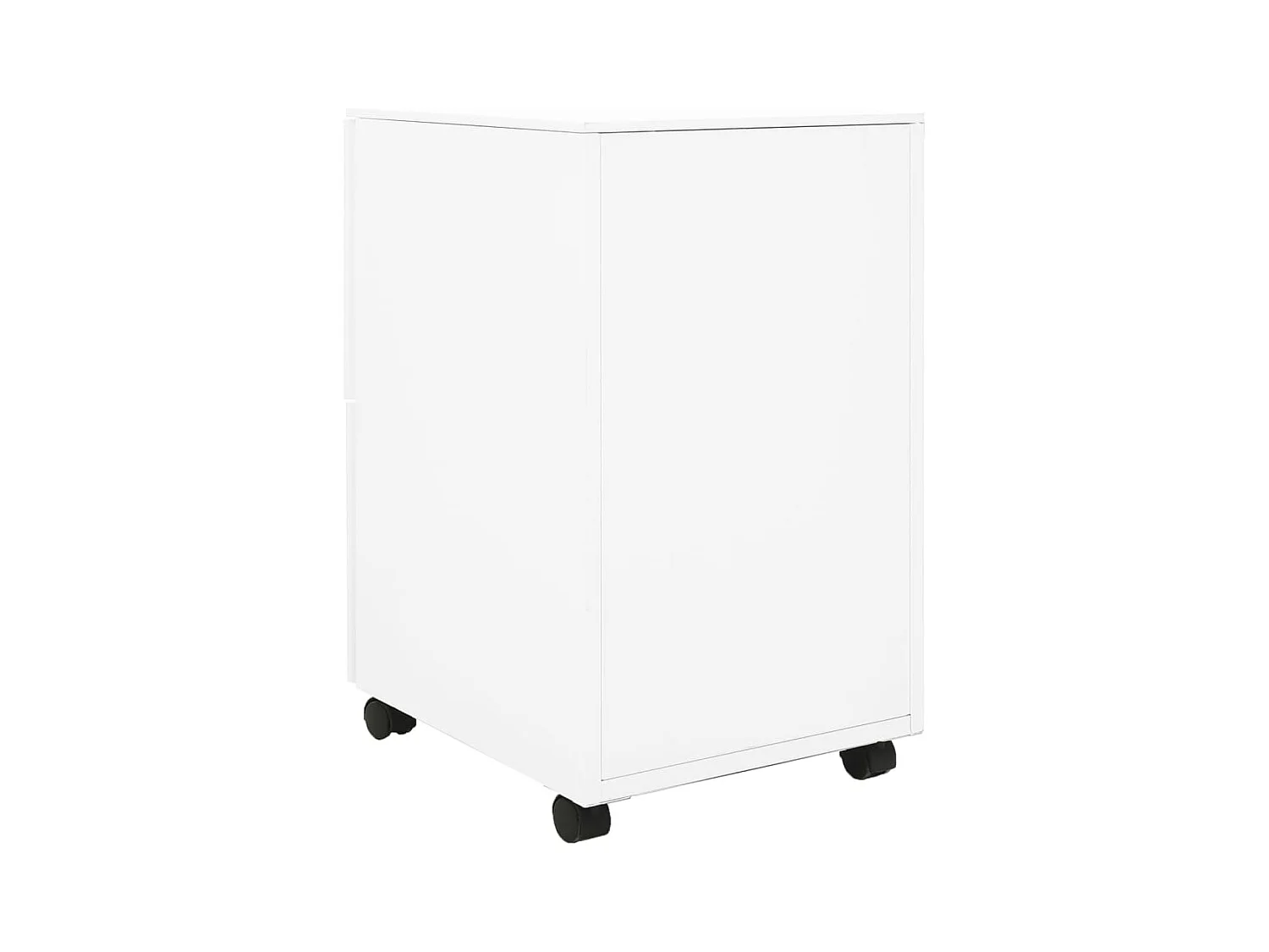 Mobile archivio mobile Bianco 39x45x67 cm Acciaio