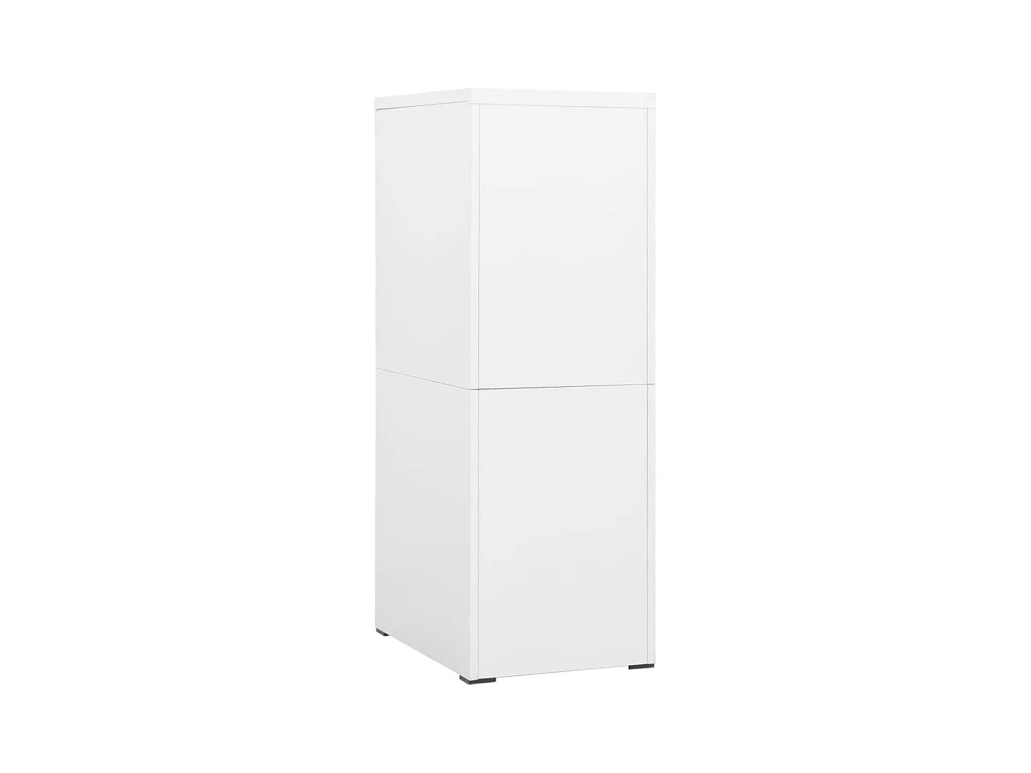 Witte archiefkast 46x62x133 cm staal