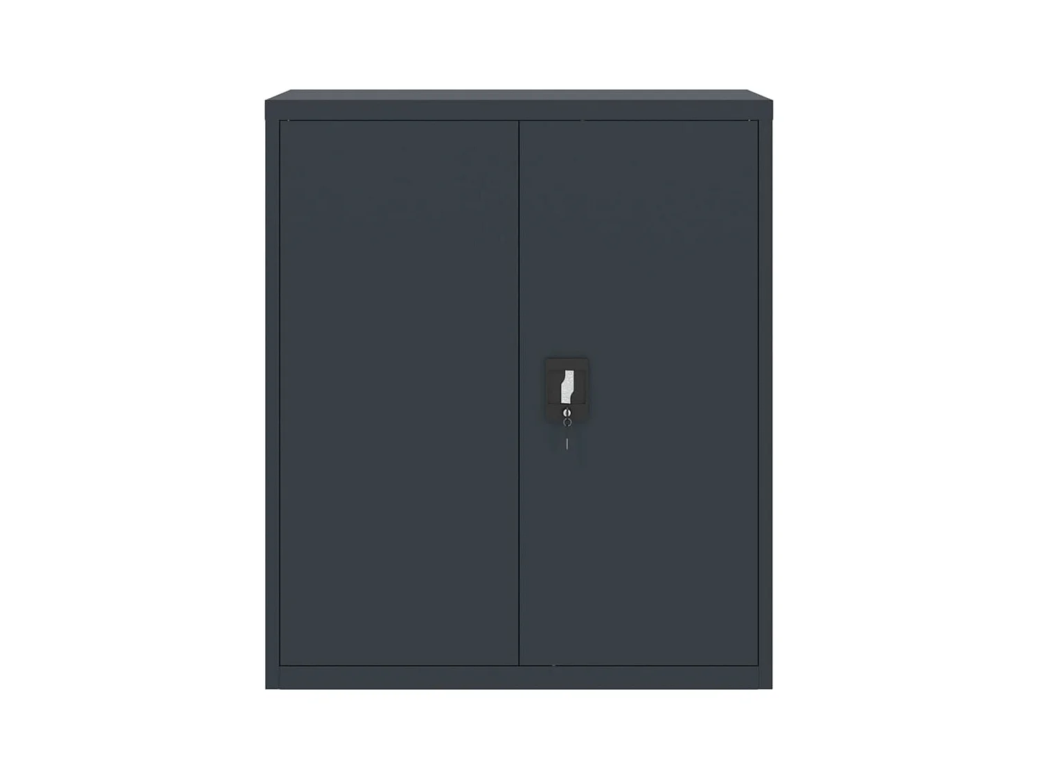 Archivador antracita 90x40x105 cm acero