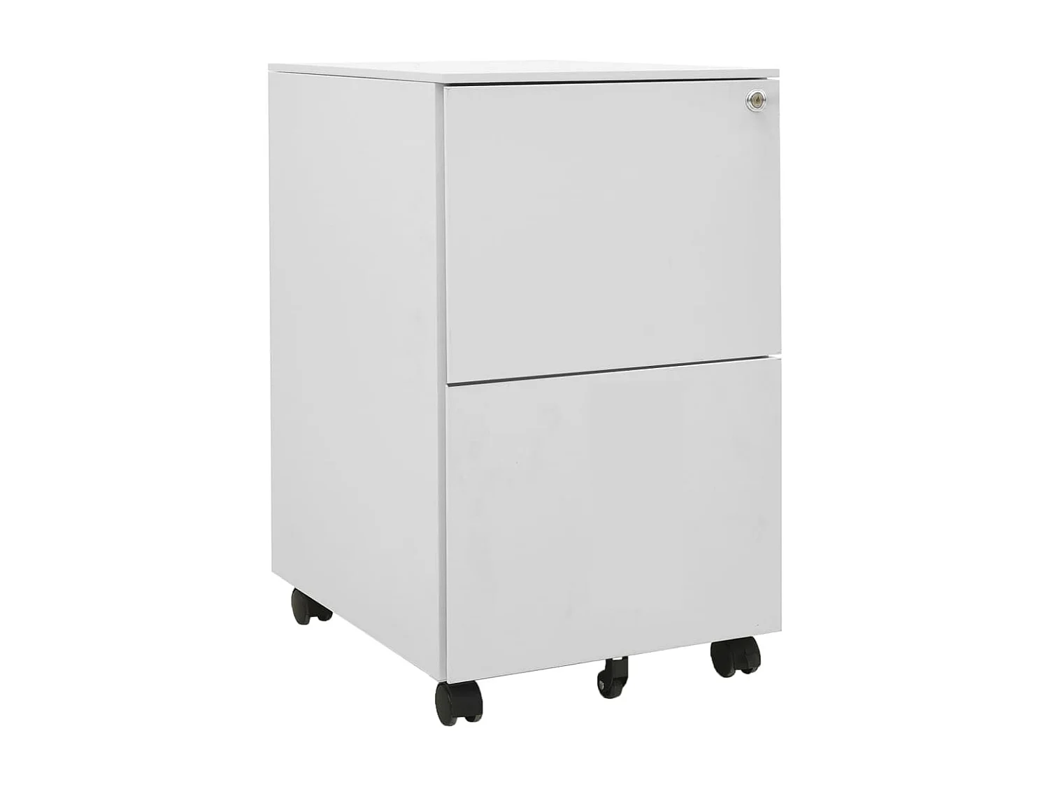 Archivador móvil Gris claro 39x45x67 cm Acero