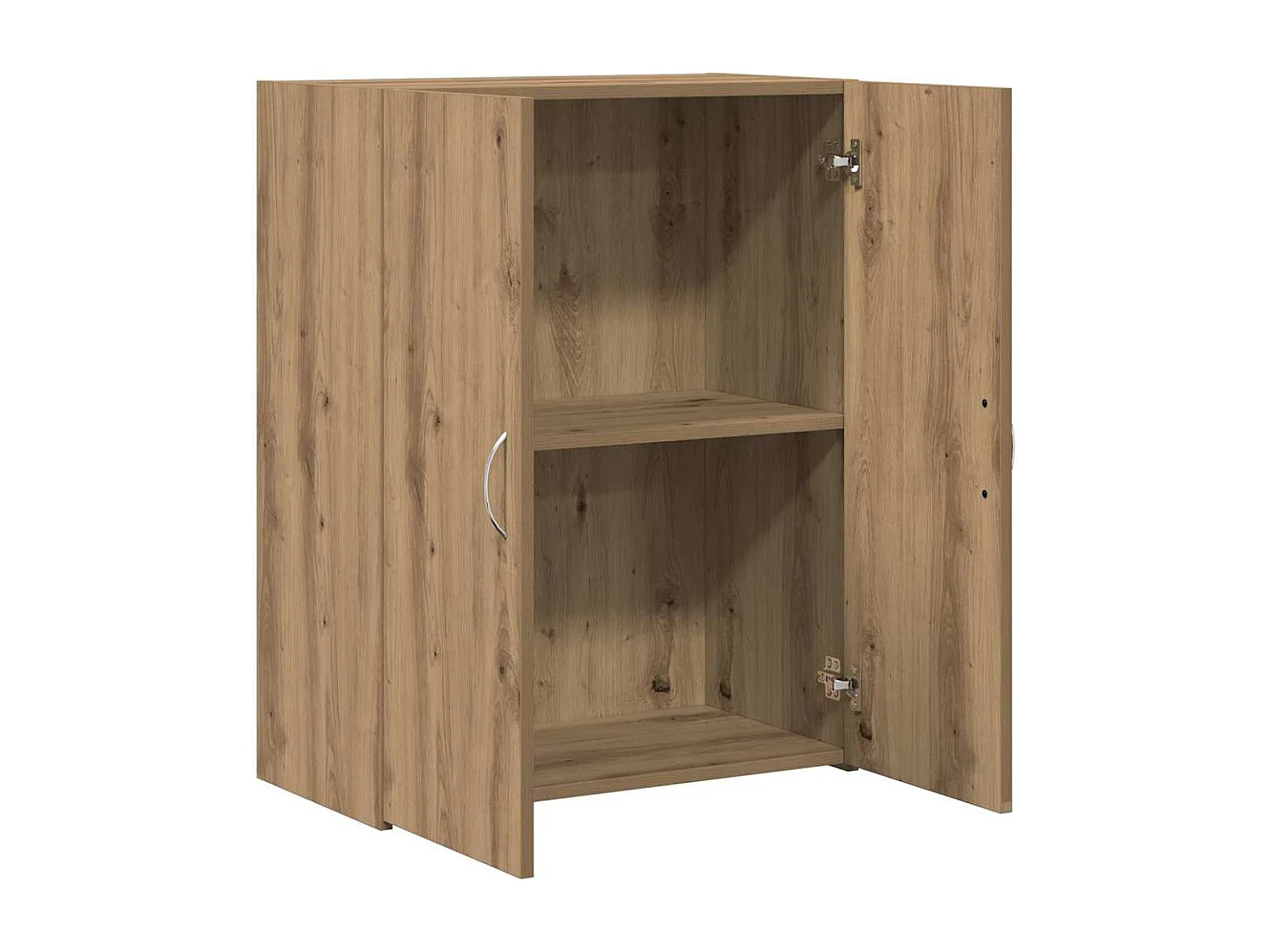Cabinet de Bureau avec étagère chêne artisanal 60 x 32 x 77.5
