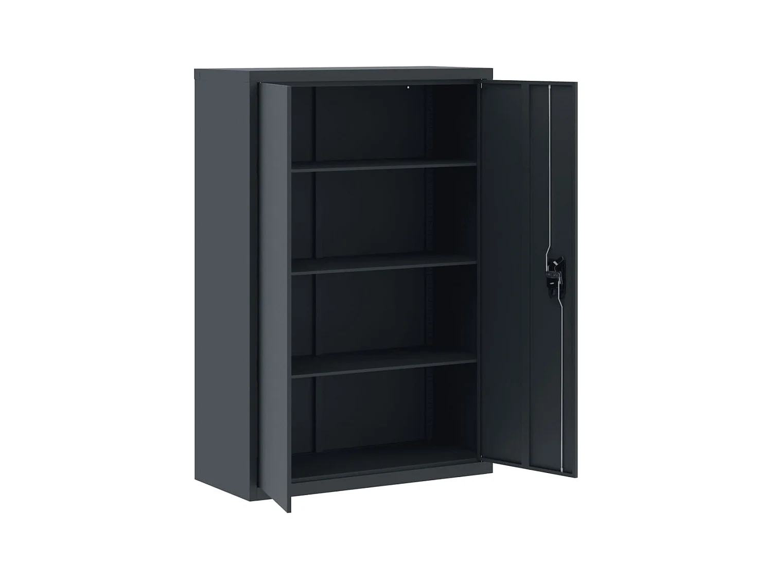 Classeur anthracite 90x40x140 cm acier