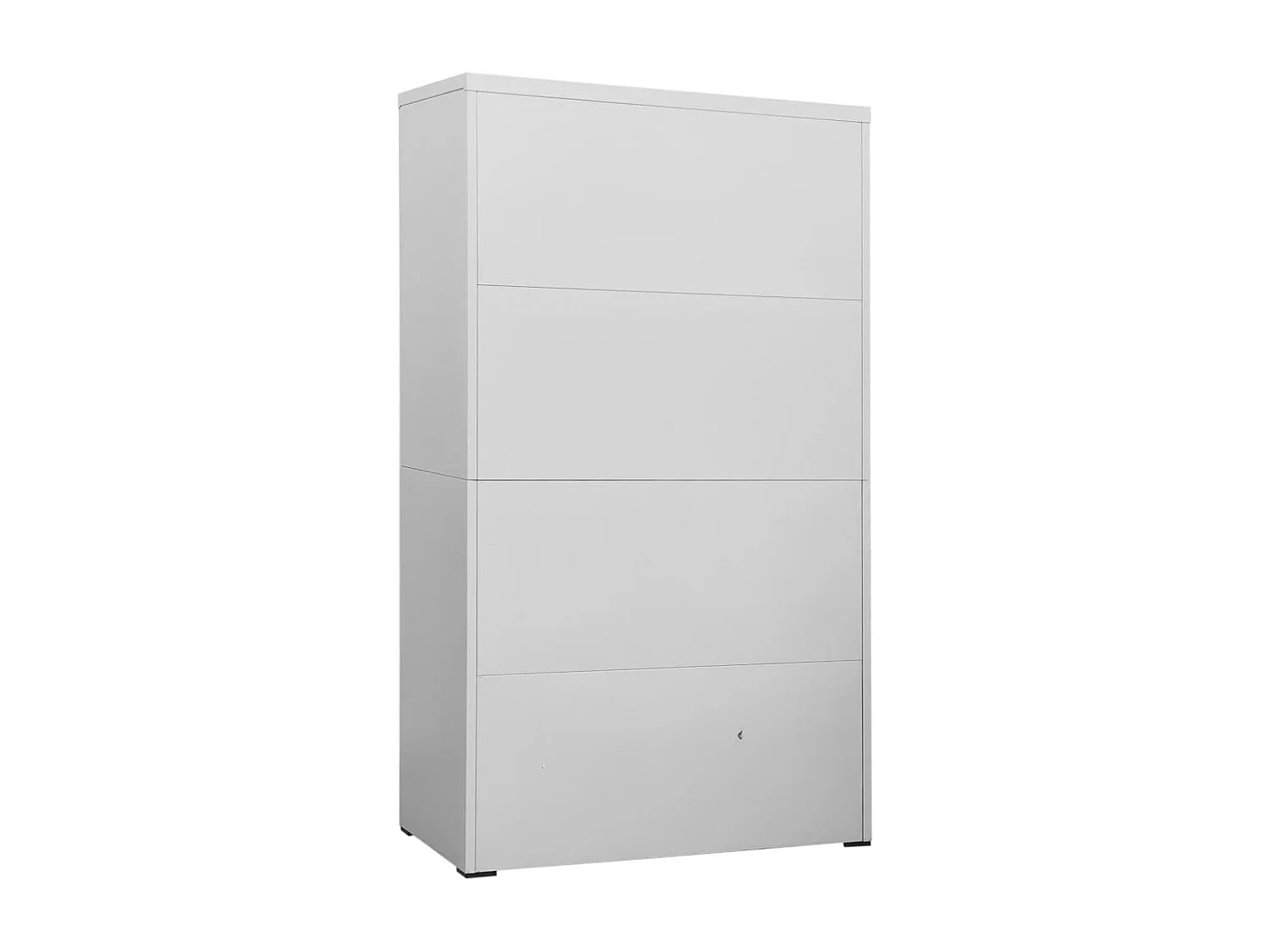 Archivador Gris Claro 90x46x164 cm Acero