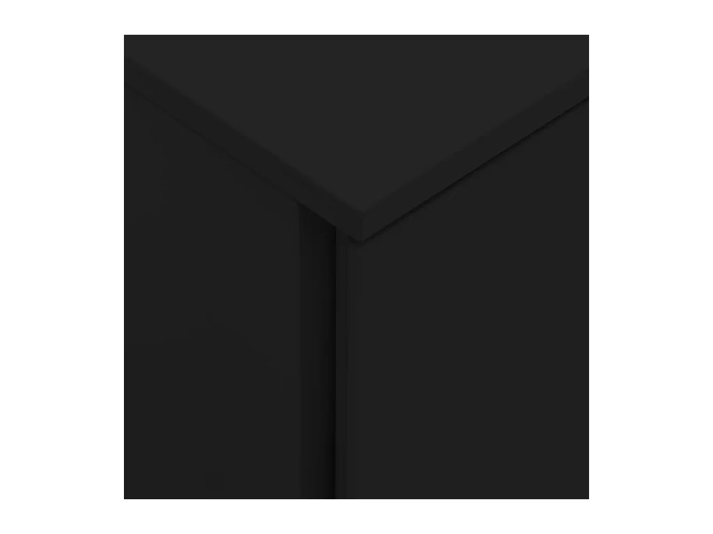 Archivador móvil negro 39x45x67 cm Acero
