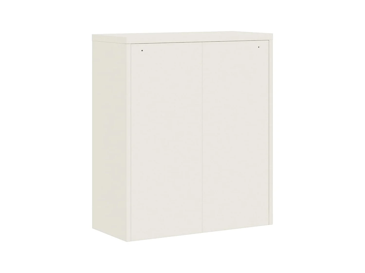Classeur blanc 90x40x105 cm acier
