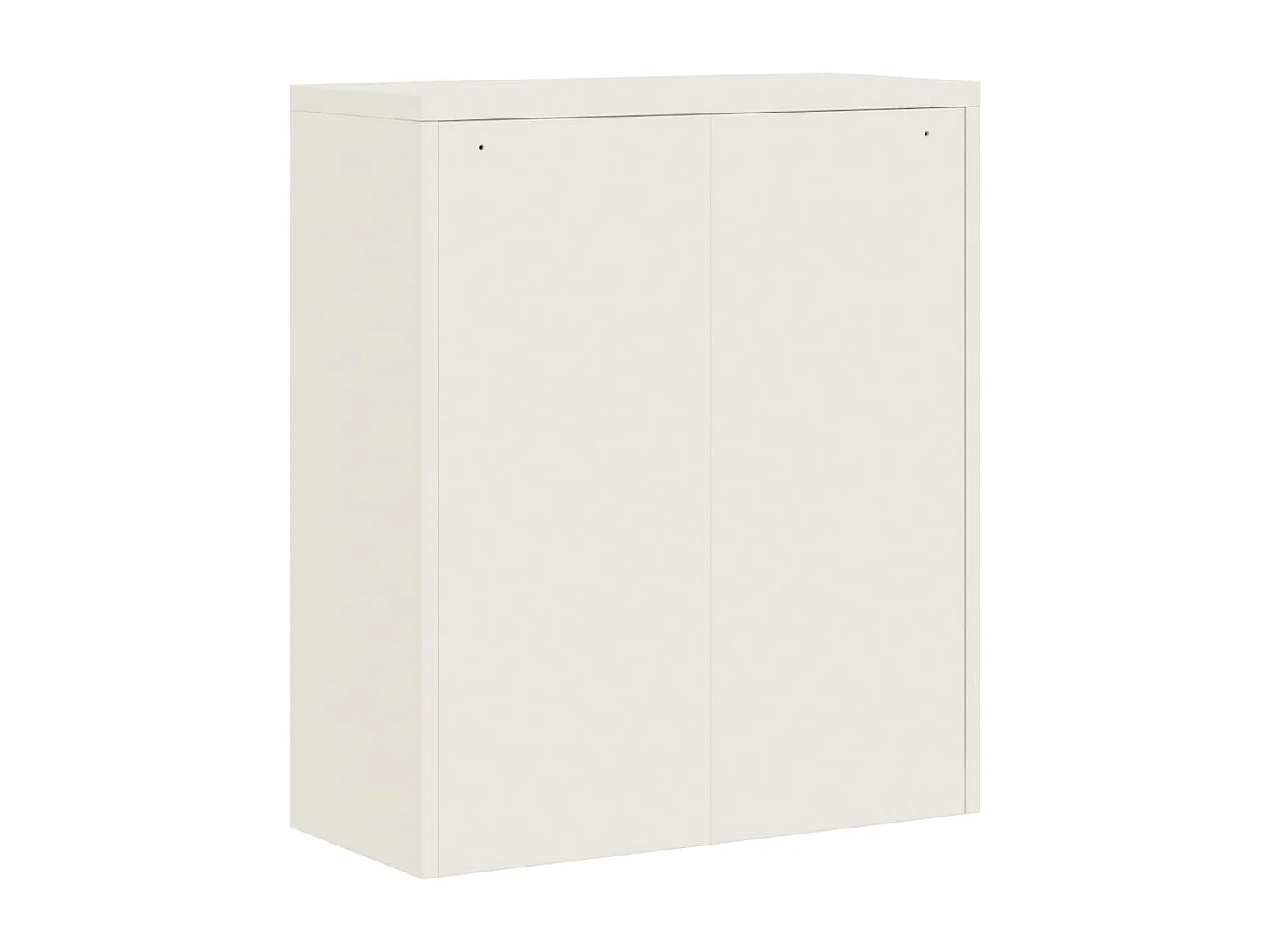 Classeur blanc 90x40x105 cm acier