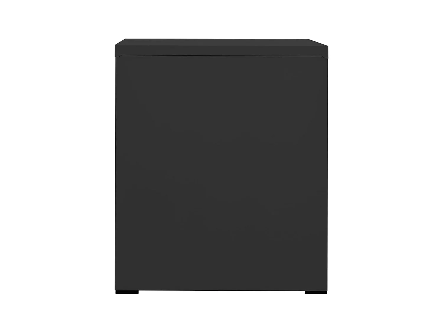 Antraciet archiefkast 46x62x72,5 cm staal