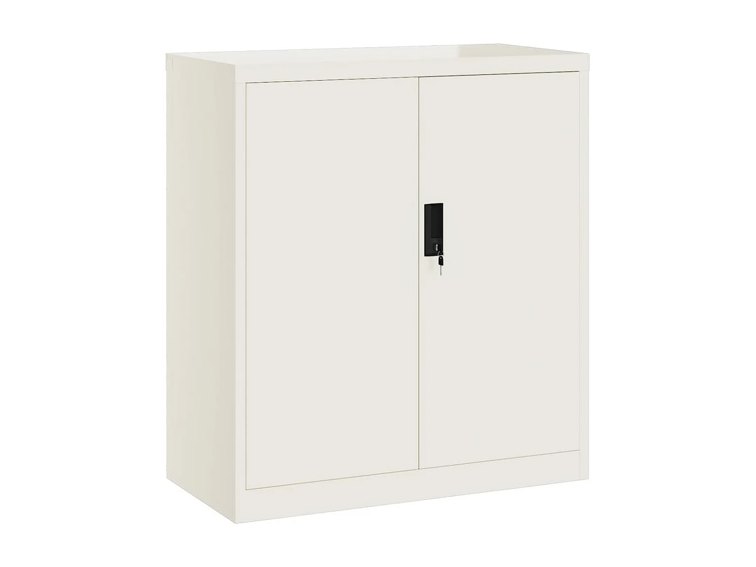 Archivador blanco 79x40x90 cm acero