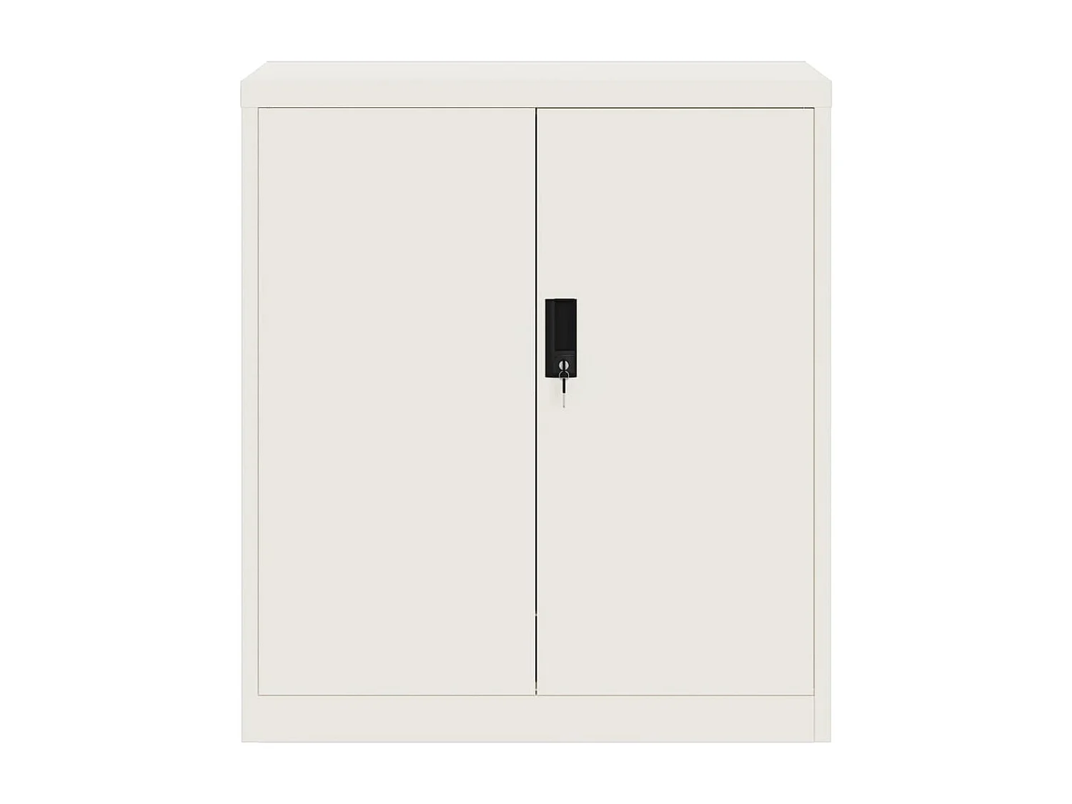 Archivador blanco 79x40x90 cm acero