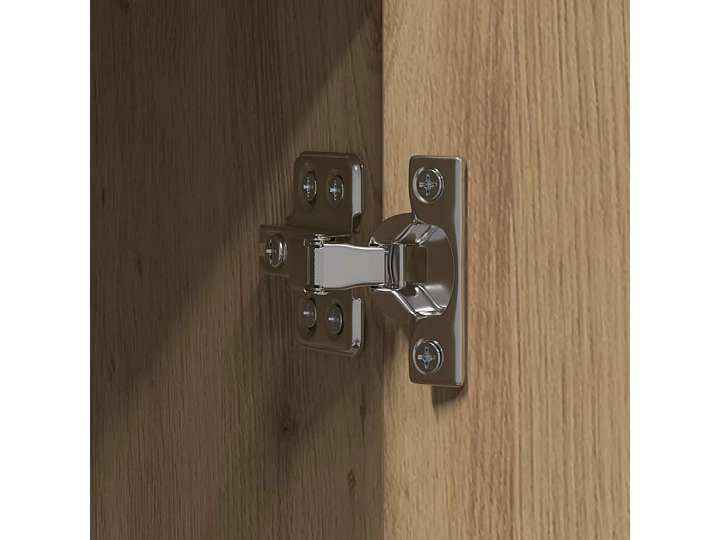 Cabinet de Bureau 2 pcs chêne artisanal 60 x 32 x 153