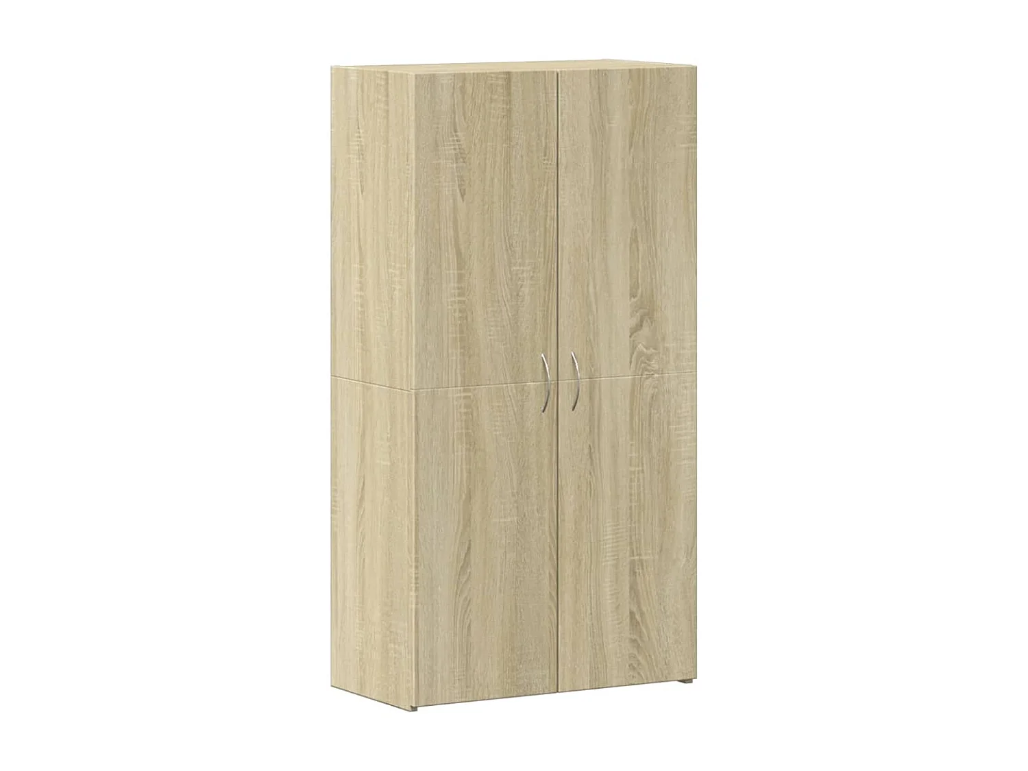Armoire de classement chêne sonoma 60x32x115 cm bois ingénierie