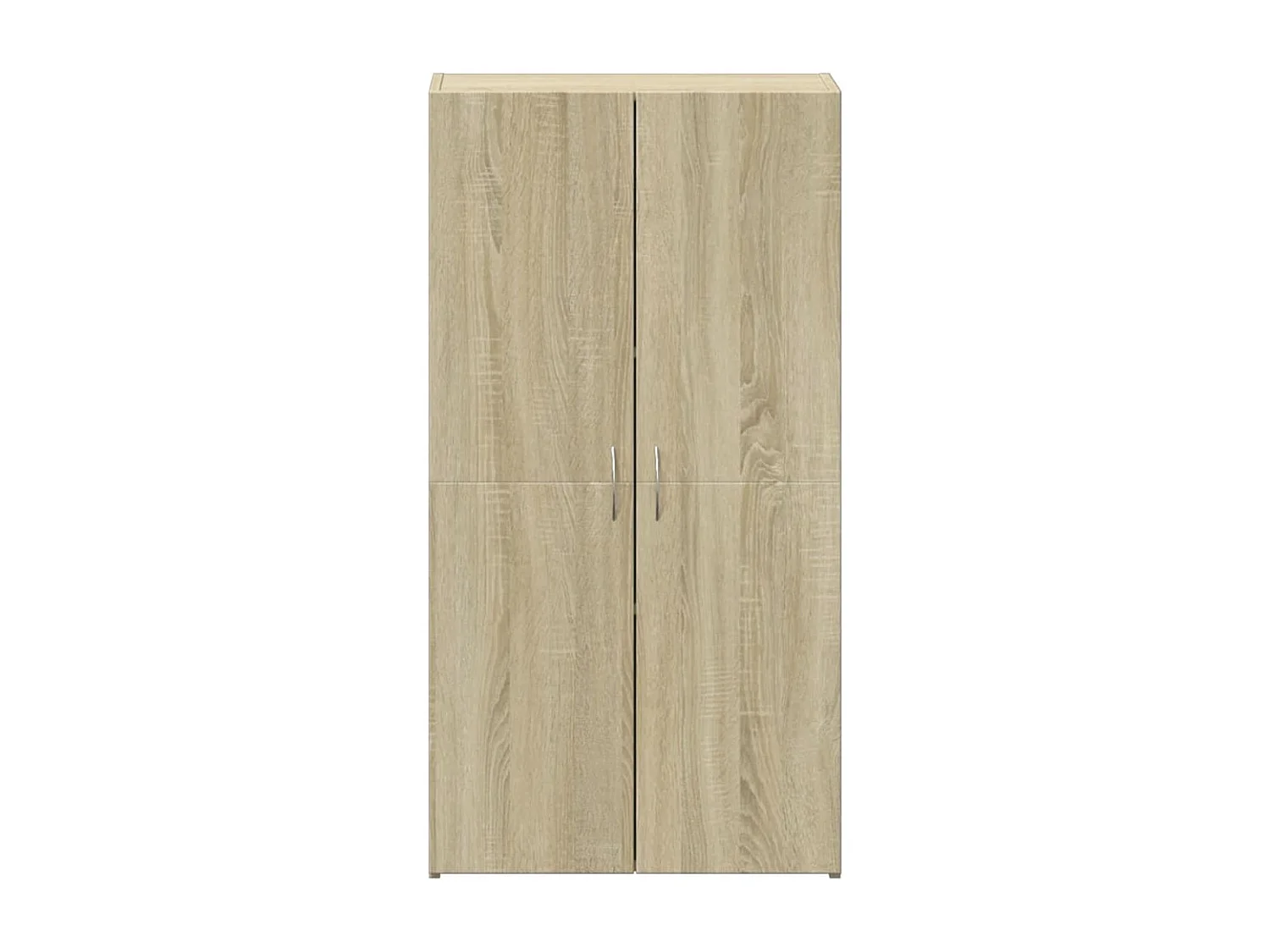 Armoire de classement chêne sonoma 60x32x115 cm bois ingénierie