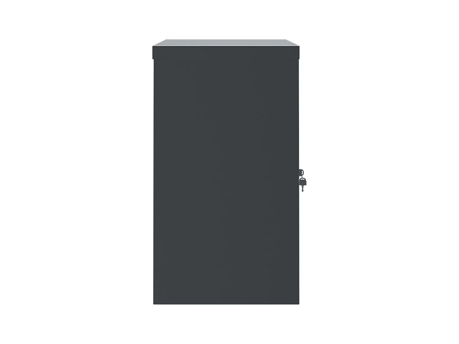 Archivador antracita 90x40x70 cm acero