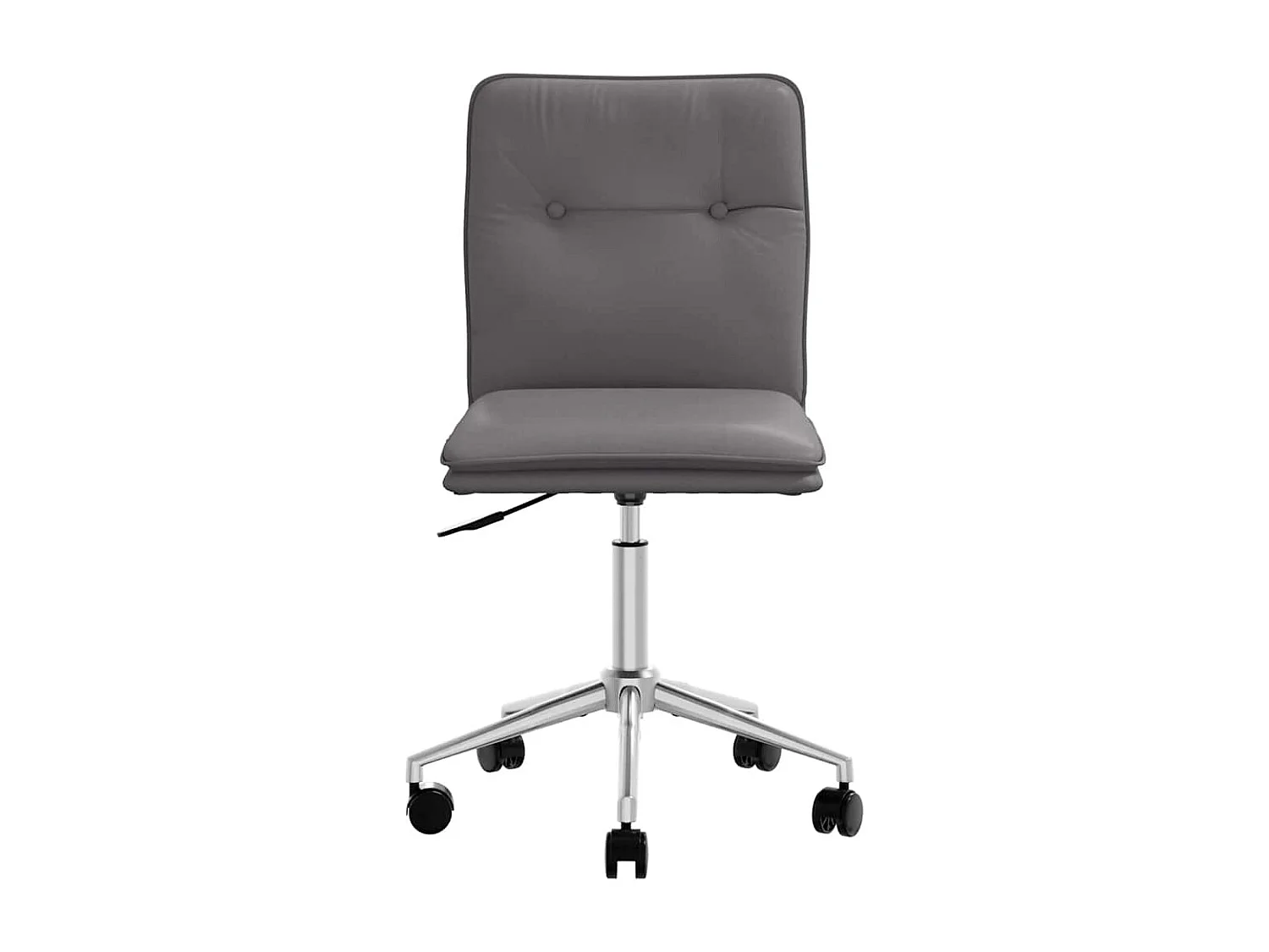 Chaise de salle à manger Gris Similicuir