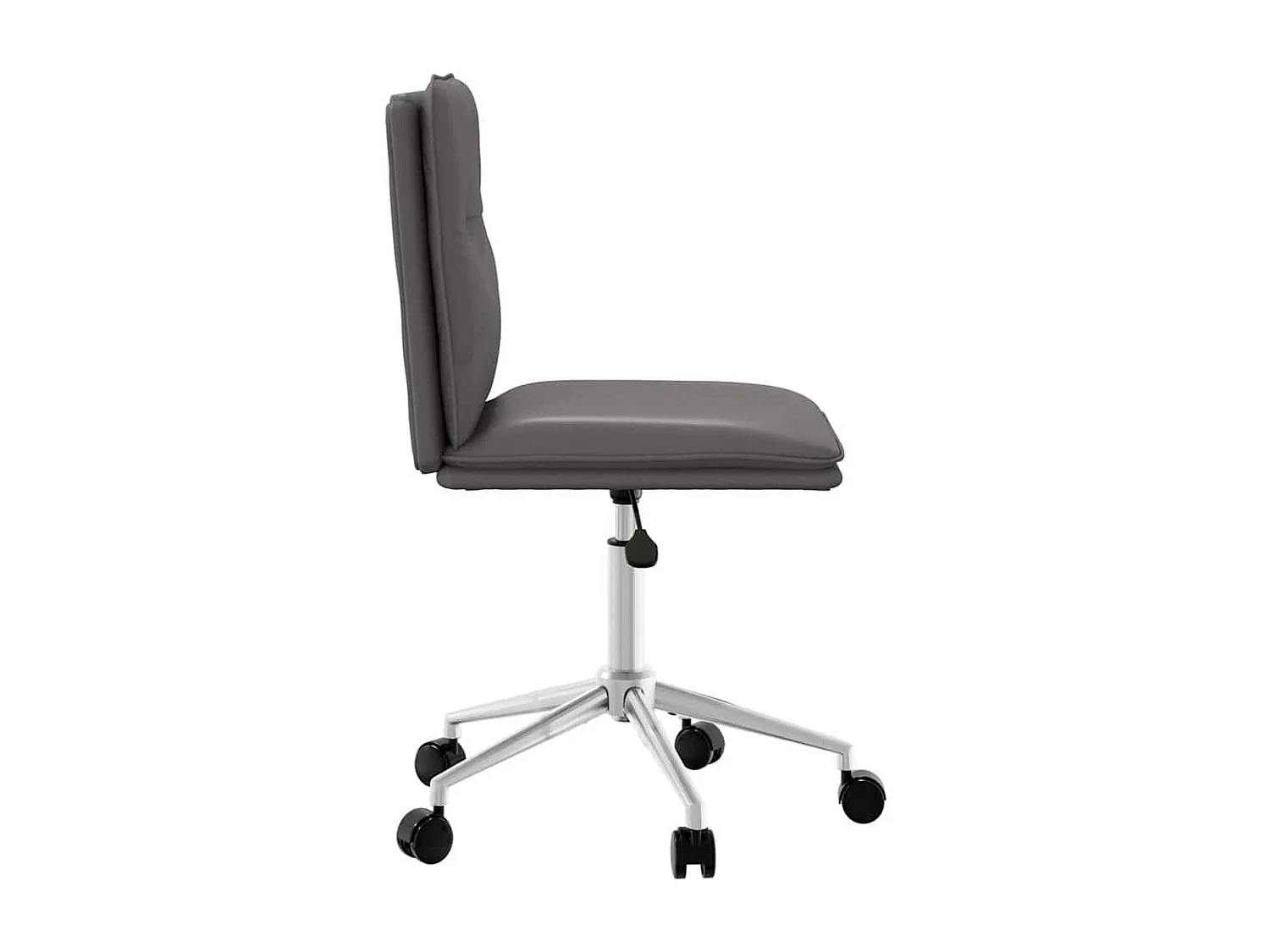 Chaise de salle à manger Gris Similicuir