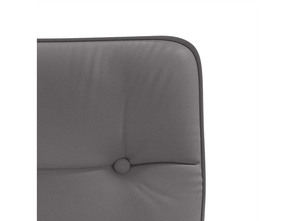 Chaise de salle à manger Gris Similicuir