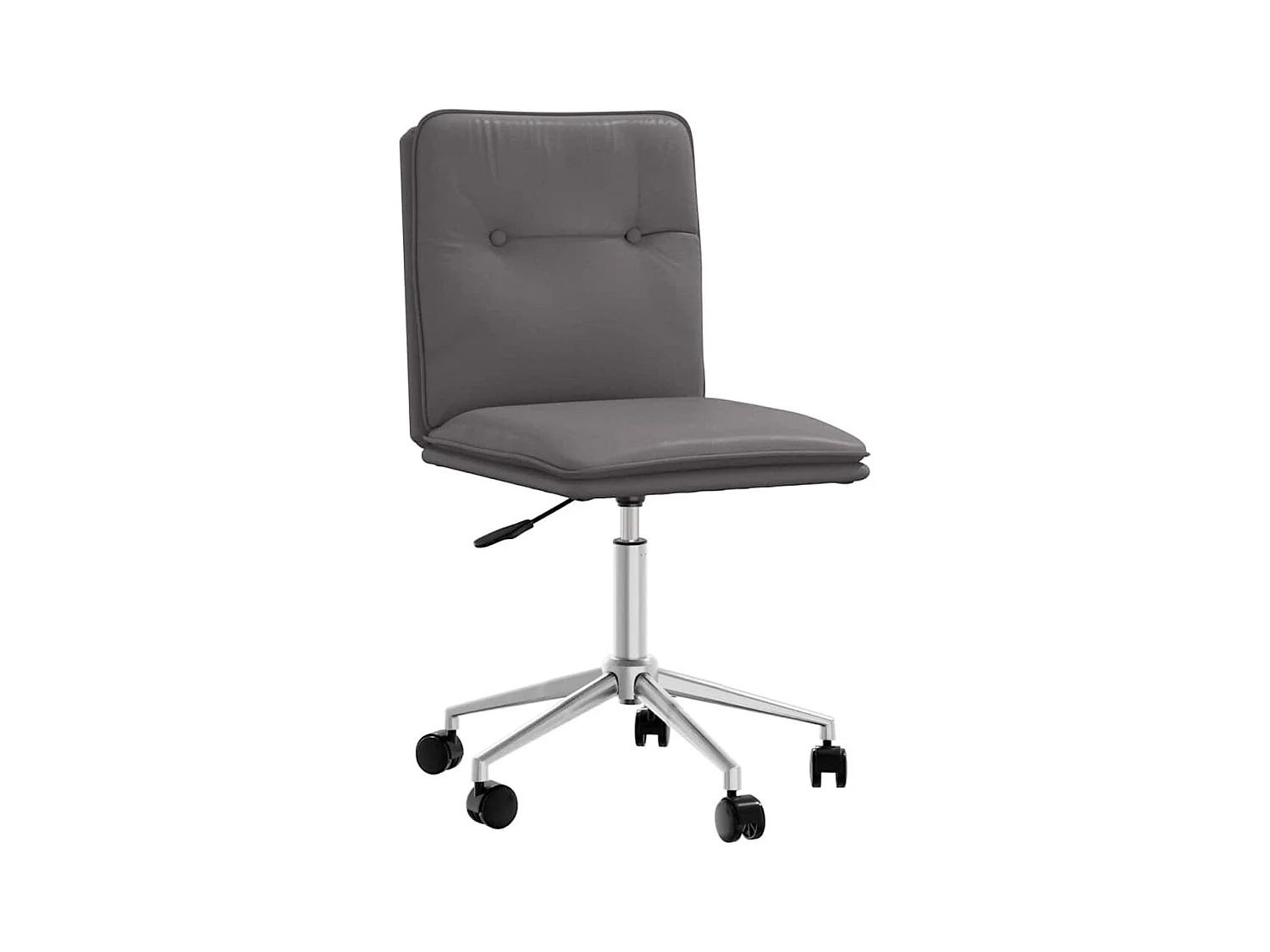 Chaise de salle à manger Gris Similicuir