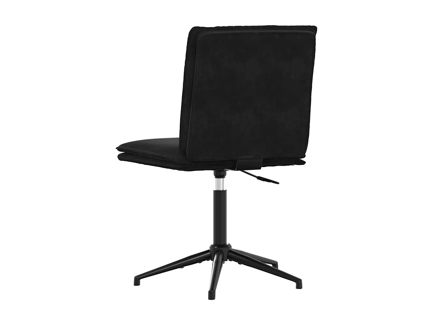 Chaises à manger lot de 2 Noir Velours