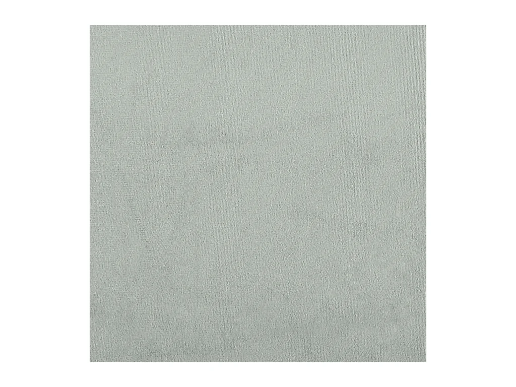 Sedia da pranzo in velluto grigio chiaro