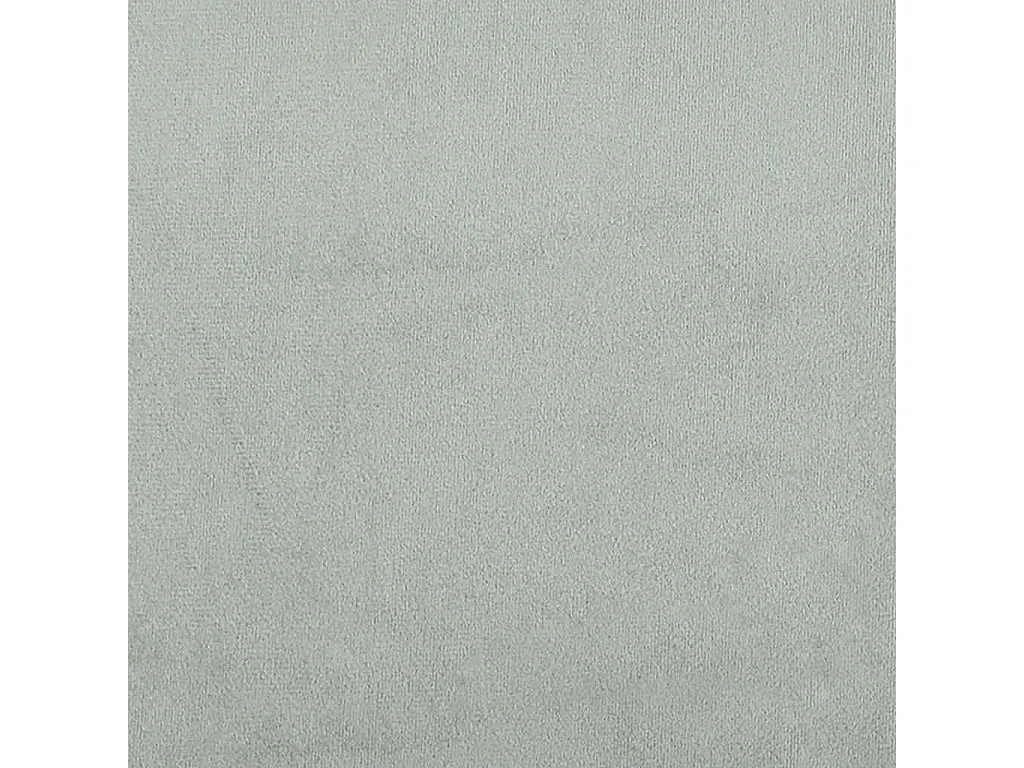 Juego de 4 sillas de comedor de terciopelo gris claro