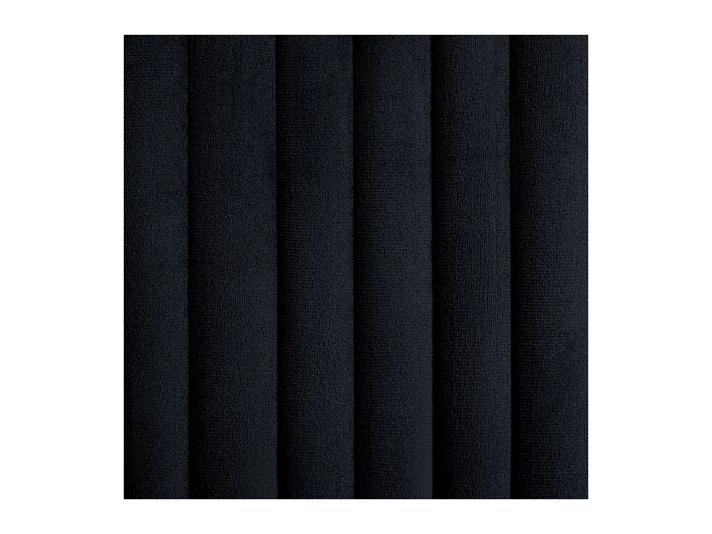 Set di 6 sedie da pranzo in velluto nero