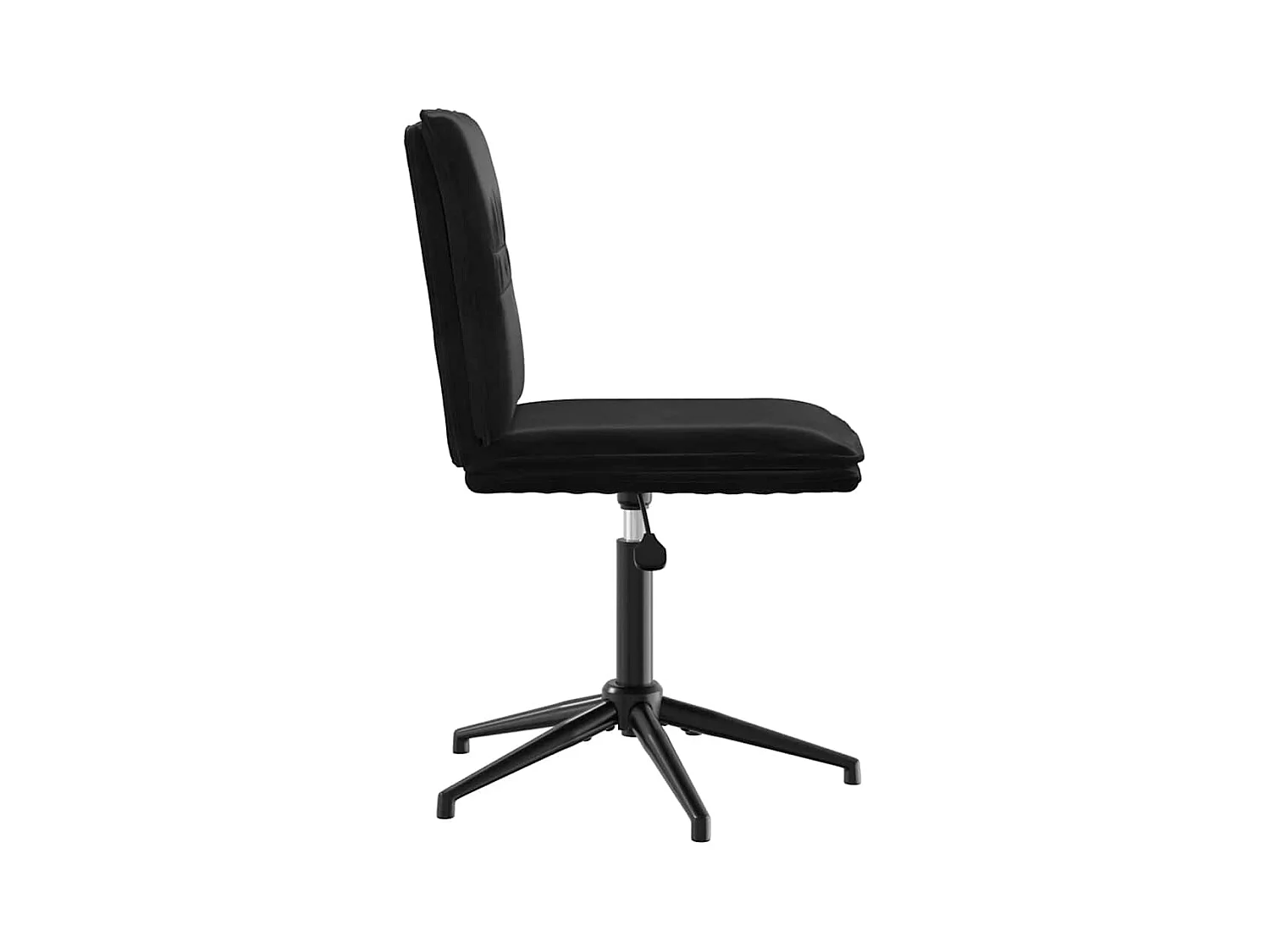 Chaise à manger Noir Velours