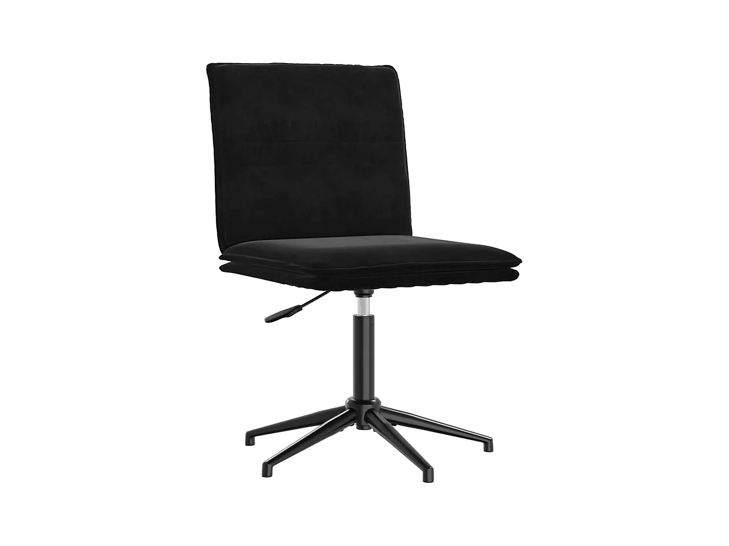 Chaise à manger Noir Velours