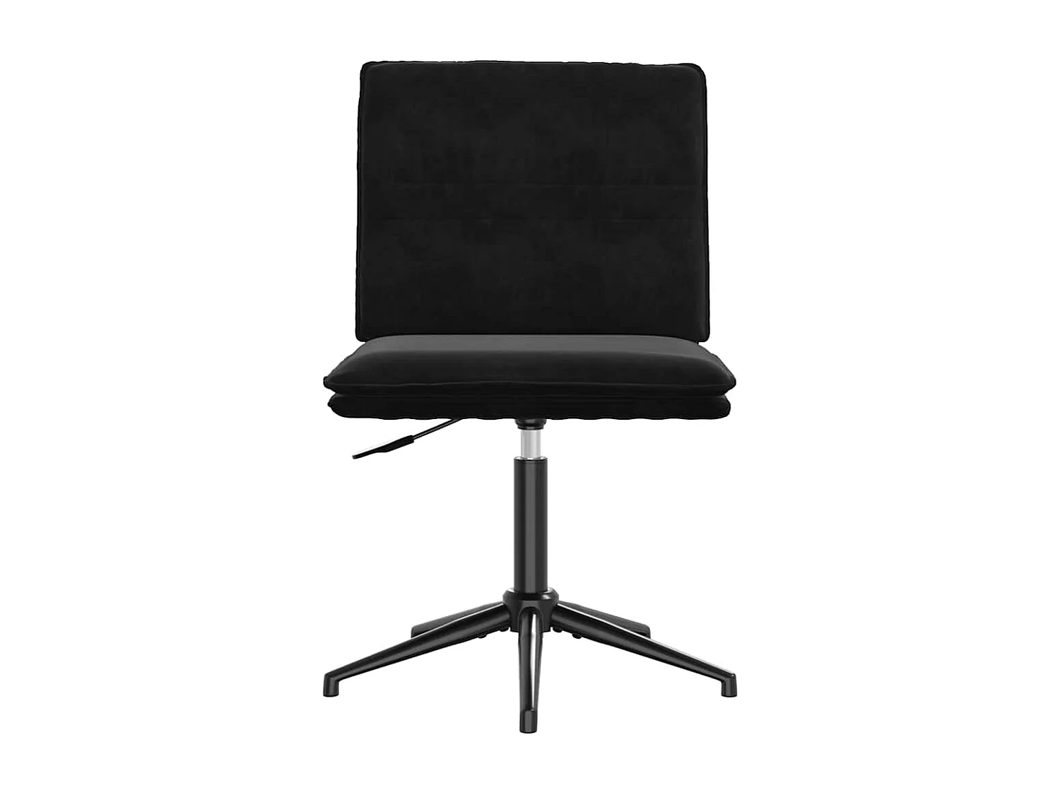 Chaise à manger Noir Velours