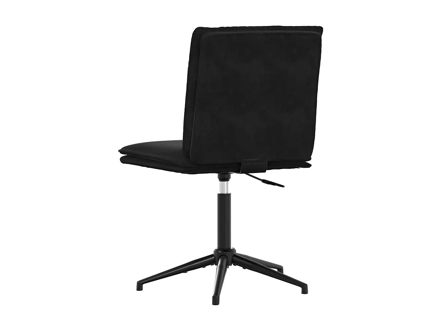 Chaise à manger Noir Velours