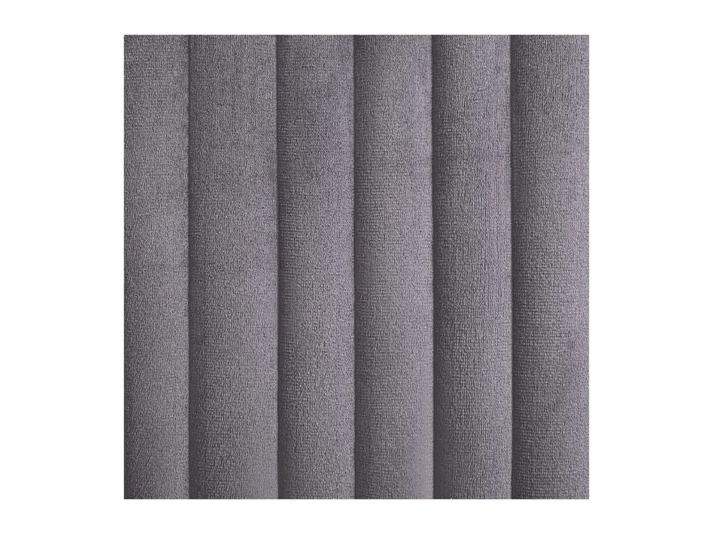 Eetkamerstoelen set van 2 grijs fluweel