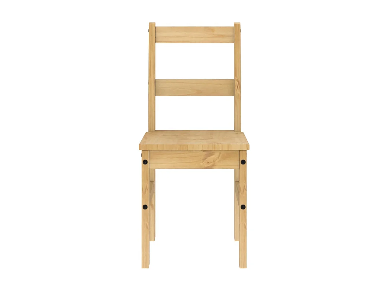 Chaises à manger lot de 2 Panama 40x46x90 cm bois massif de pin