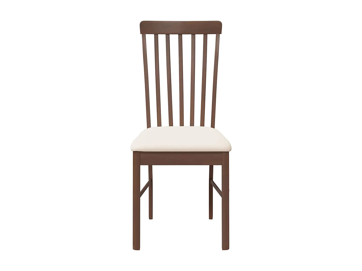 Chaises à manger coussins 2 pcs marron bois massif caoutchouc