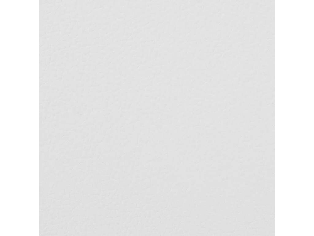 Set di 6 sedie da pranzo in similpelle bianca