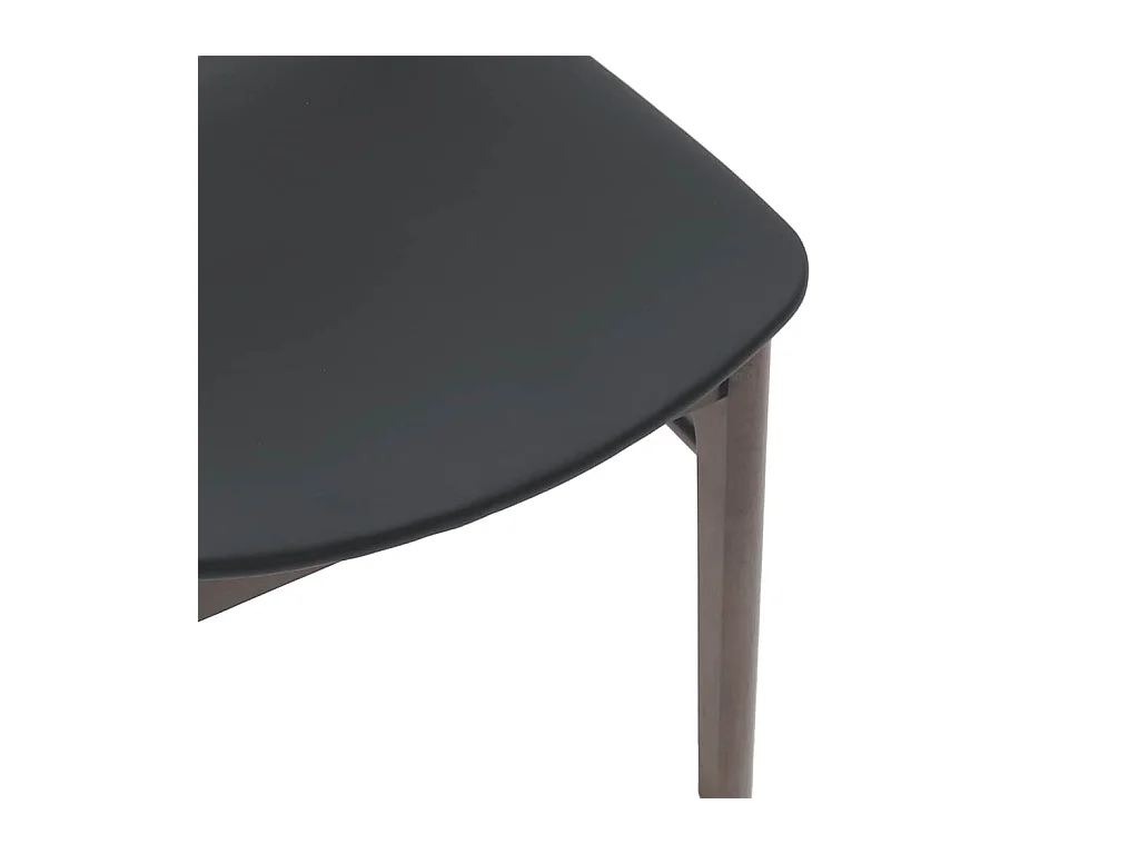 Chaises à manger coussins 2 pcs marron bois massif caoutchouc