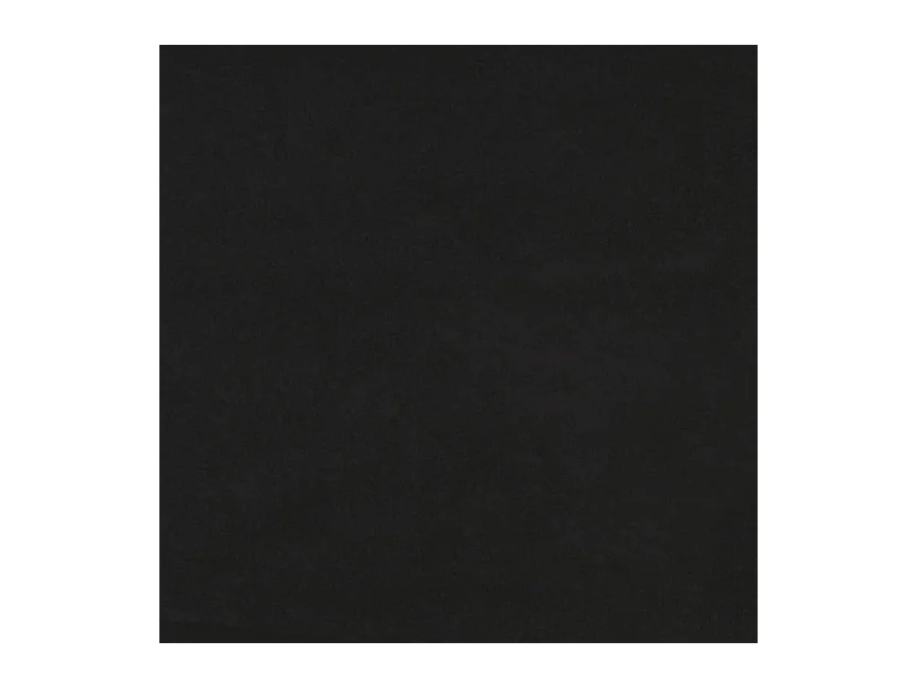 Juego de 4 sillas de comedor giratorias de terciopelo negro