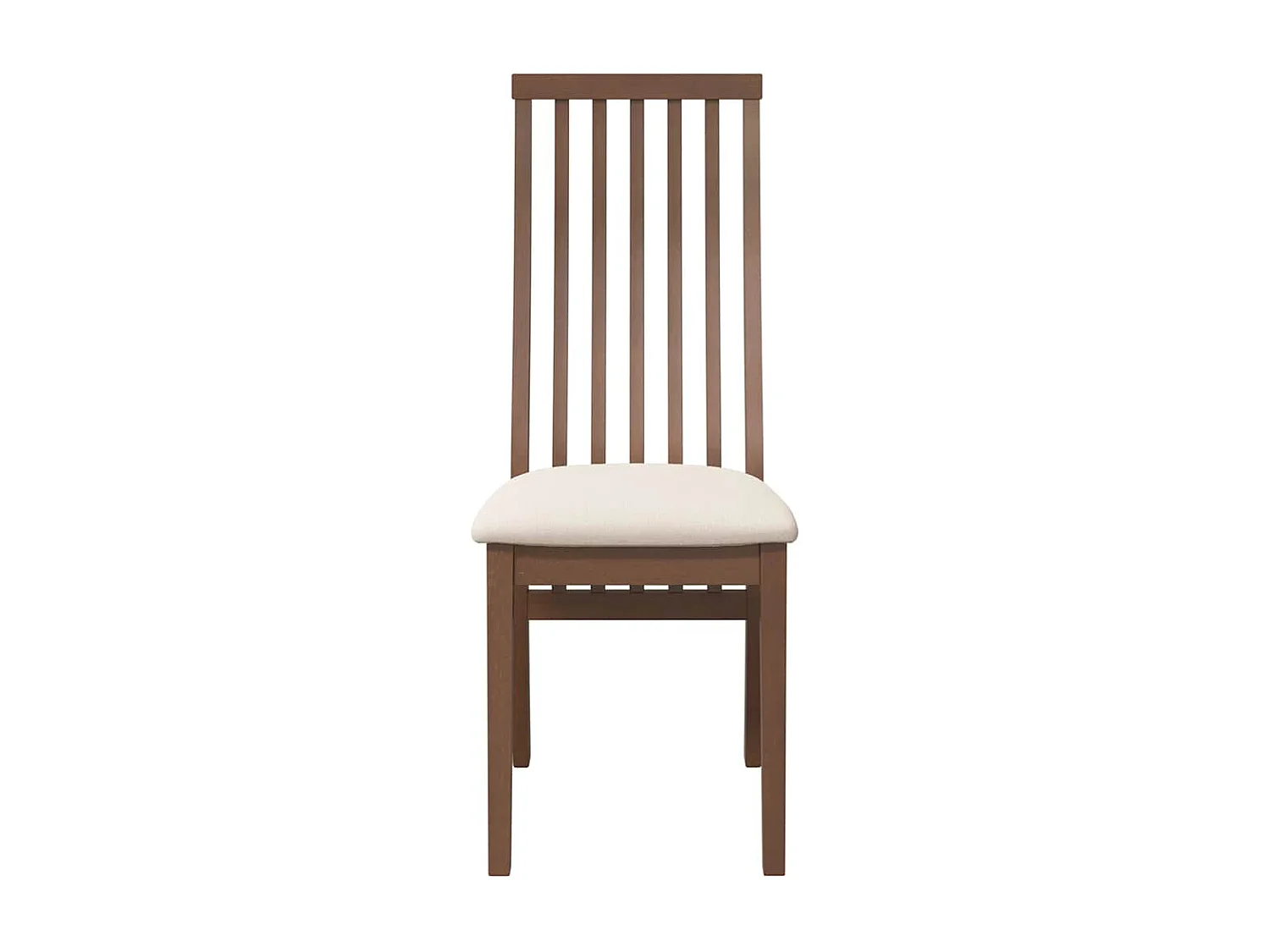 Cojines para sillas de comedor, 2 unidades, madera maciza marrón, caucho