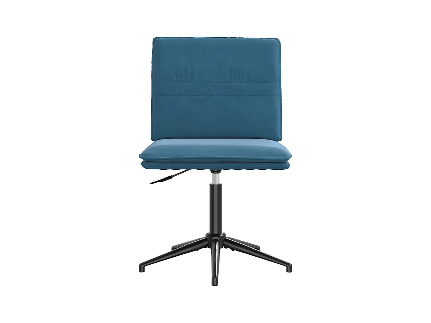 Chaise à manger Bleu Velours