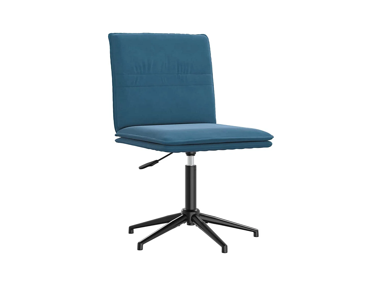 Chaise à manger Bleu Velours