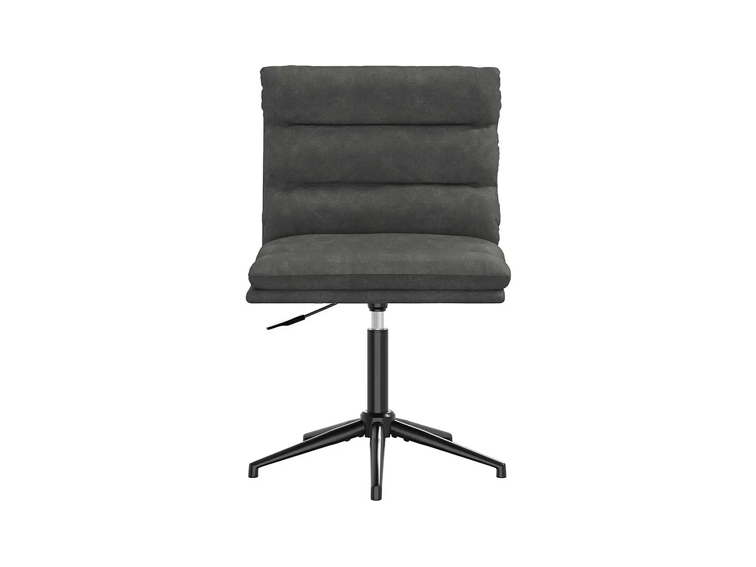 Chaise de salle à manger Noir Similicuir