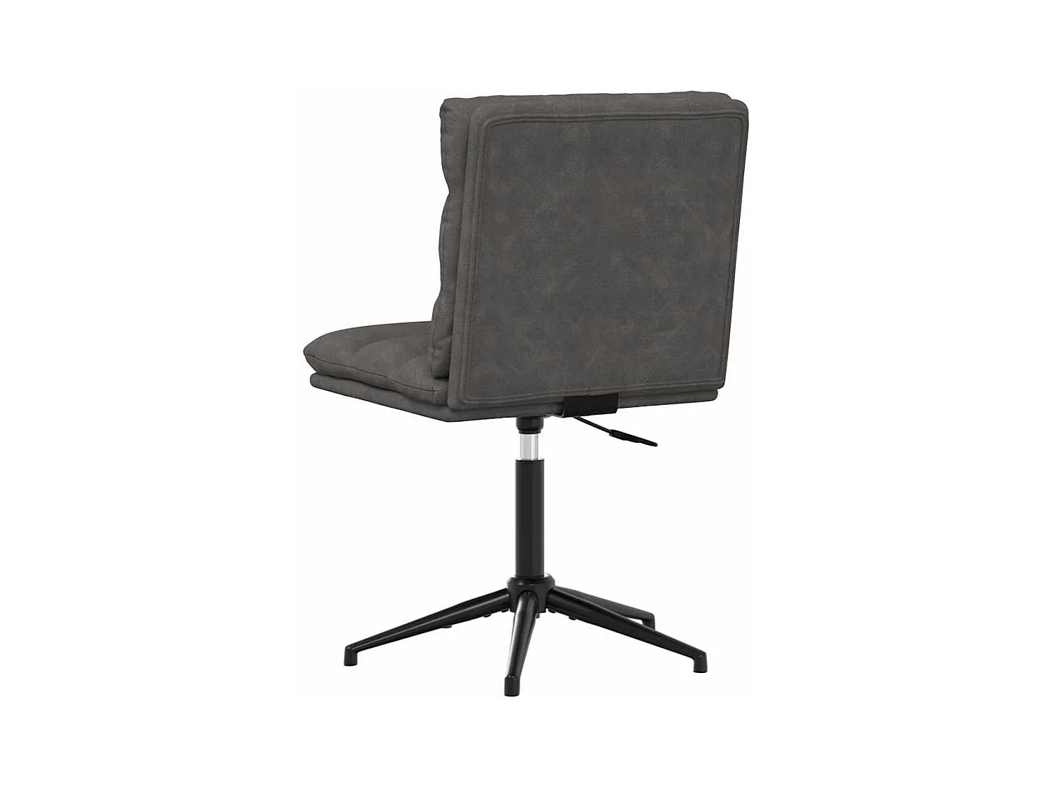 Chaise de salle à manger Noir Similicuir