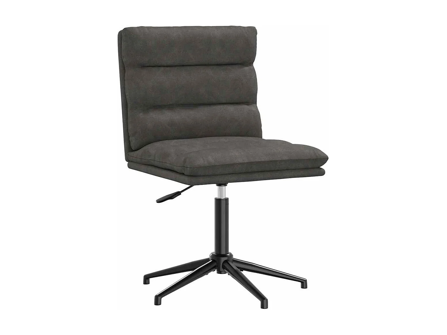 Chaise de salle à manger Noir Similicuir