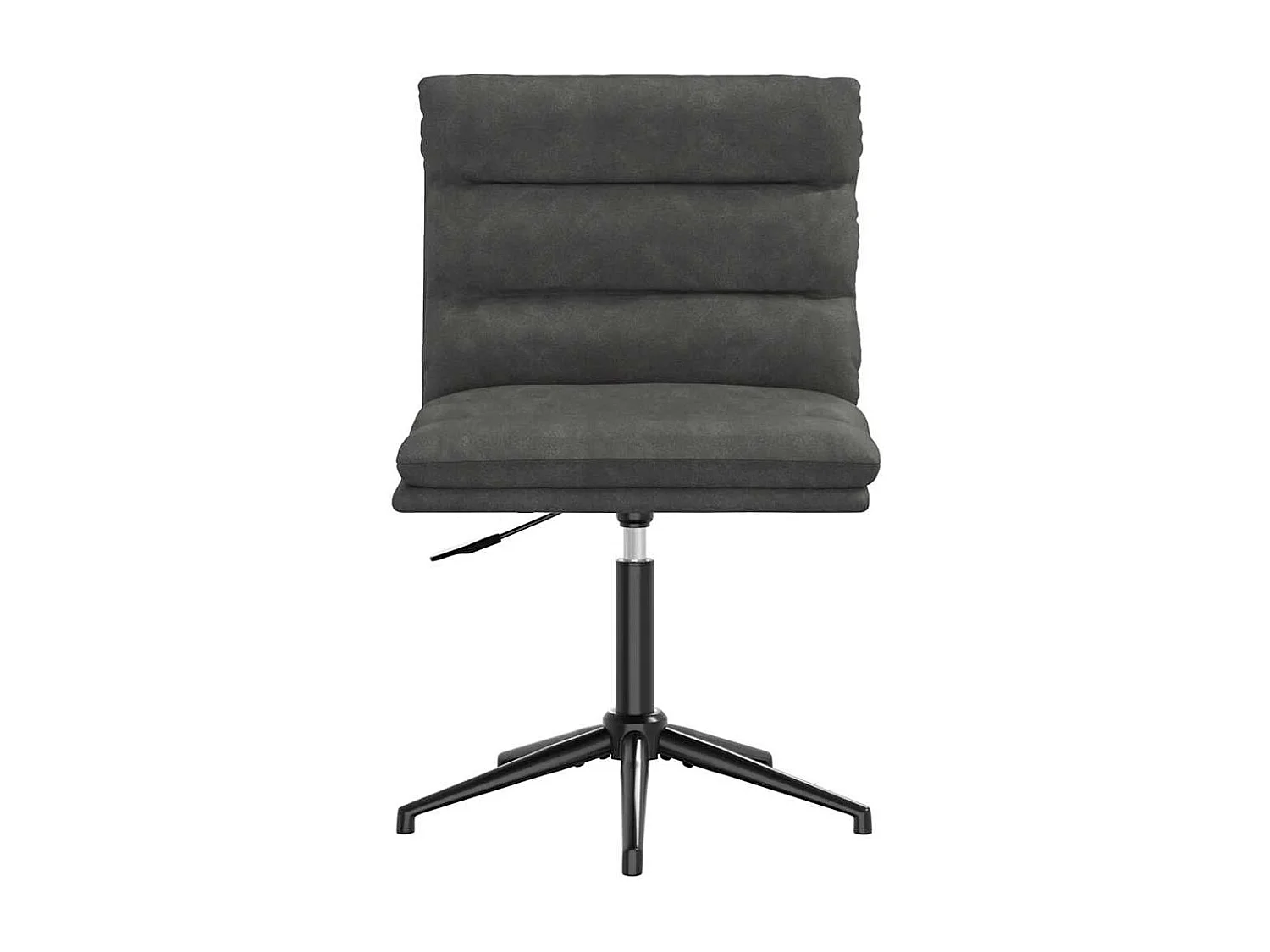 Chaise de salle à manger Noir Similicuir