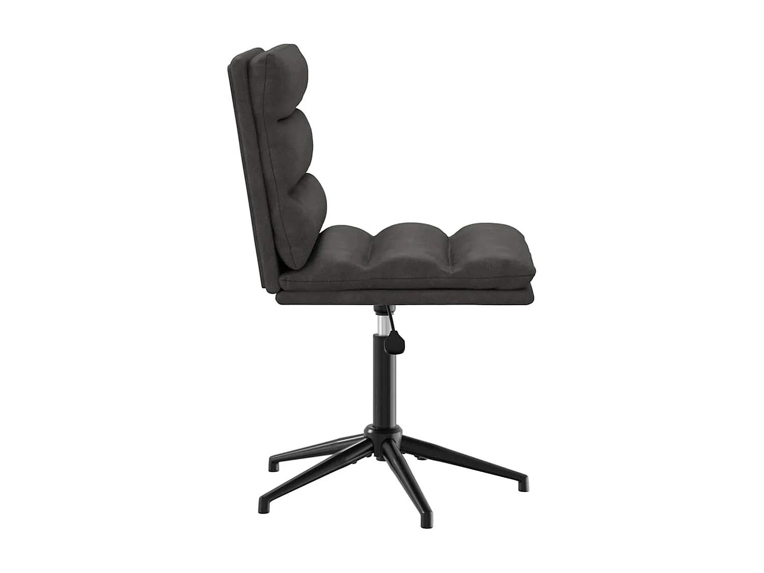 Chaise de salle à manger Noir Similicuir