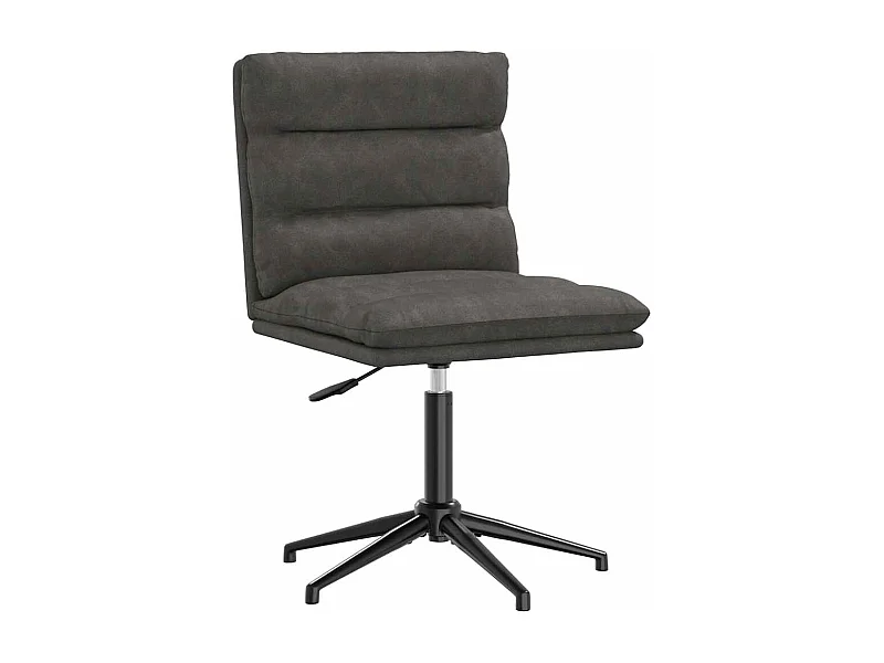 Chaise de salle à manger Noir Similicuir